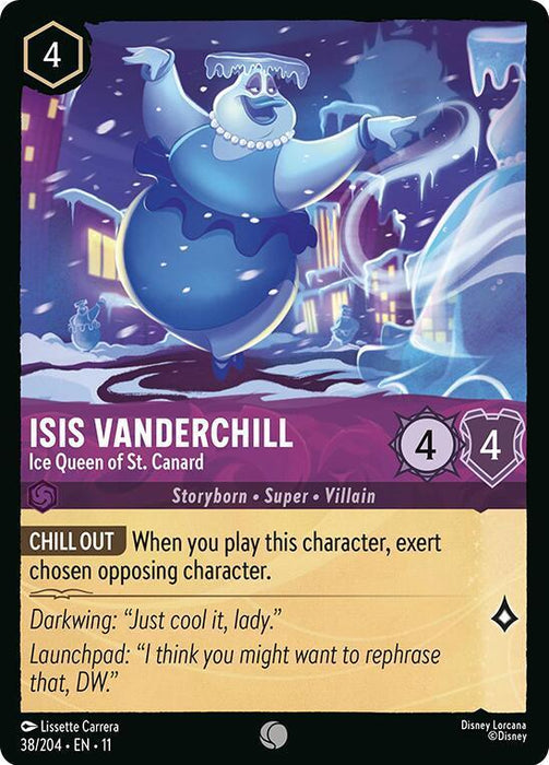 Isis Vanderchill - Ice Queen of St. Canard (38/204) [Winterspell] - for just $0.10! 