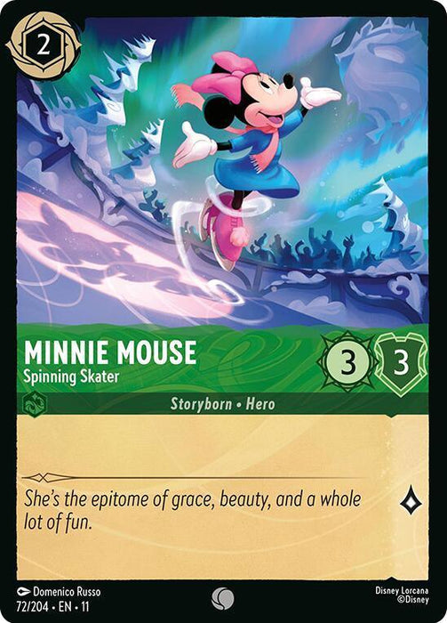 Minnie Mouse - Spinning Skater (72/204) [Winterspell] - for just $0.10! 