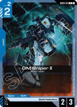 GM Sniper II (GD03-011) - Steel Requiem - for just $0.03! 