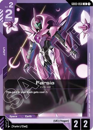 Farsia (GD03-058) - Steel Requiem - for just $0.03! 
