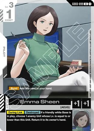 Emma Sheen (GD03-099) - Steel Requiem - for just $0.03! 