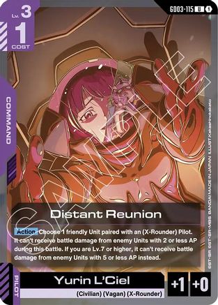 Distant Reunion (GD03-115) - Steel Requiem - for just $0.02! 