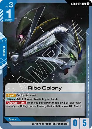 Ribo Colony (GD03-124) - Steel Requiem - for just $0.03! 