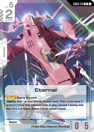 Eternal (GD03-131) - Steel Requiem Holofoil - for just $0.06! 