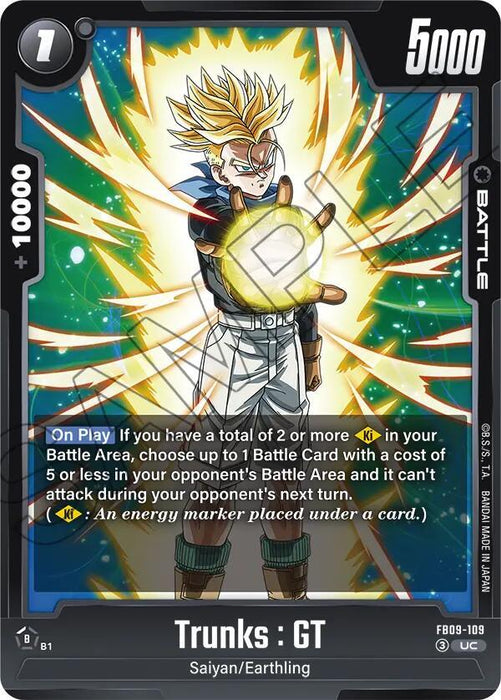 Trunks : GT (FB09-109) [Dual Evolution] - for just $0.10! 