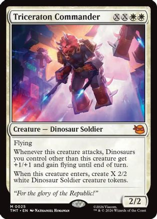 Triceraton Commander (TMT-025) - Teenage Mutant Ninja Turtles - for just $0.43! 