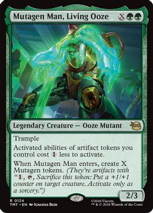 Mutagen Man, Living Ooze (TMT-124) - Teenage Mutant Ninja Turtles Foil - for just $1.12! 