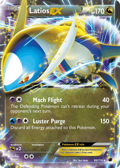 Latios EX (86/116) [Black & White: Plasma Freeze] - for just $9.70! 