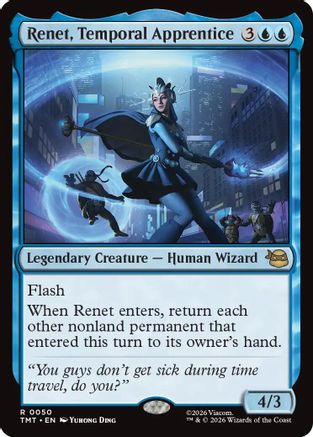 Renet, Temporal Apprentice (TMT-050) - Teenage Mutant Ninja Turtles Foil - for just $0.11! 