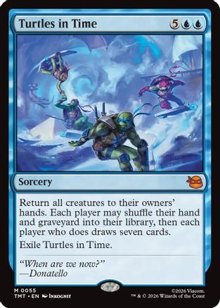 Turtles in Time (TMT-055) - Teenage Mutant Ninja Turtles Foil - for just $0.29! 