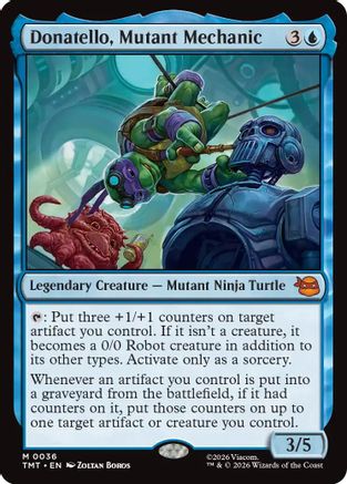 Donatello, Mutant Mechanic (TMT-036) - Teenage Mutant Ninja Turtles - for just $0.53! 