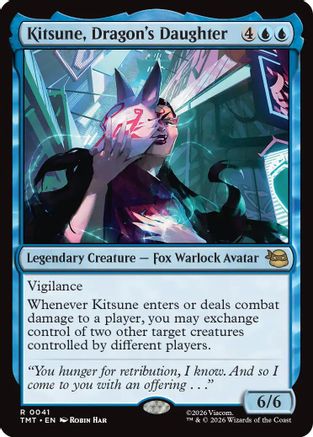 Kitsune, Dragon's Daughter (TMT-041) - Teenage Mutant Ninja Turtles Foil - for just $0.11! 