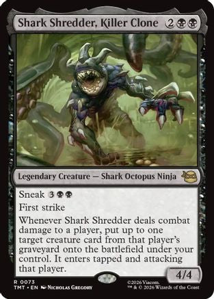 Shark Shredder, Killer Clone (TMT-073) - Teenage Mutant Ninja Turtles - for just $0.12! 