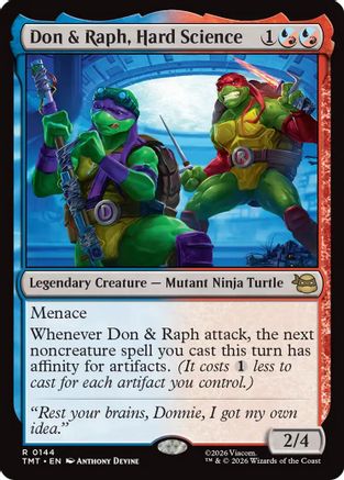 Don & Raph, Hard Science (TMT-144) - Teenage Mutant Ninja Turtles - for just $0.09! 