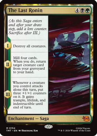The Last Ronin (TMT-154) - Teenage Mutant Ninja Turtles Foil - for just $0.54! 