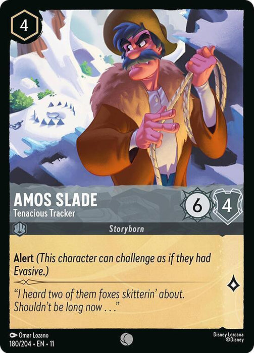 Amos Slade - Tenacious Tracker (180/204) [Winterspell] - for just $0.10! 