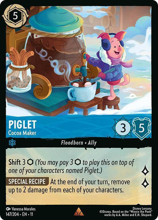 Piglet - Cocoa Maker (147/204) [Winterspell] - for just $0.10! 