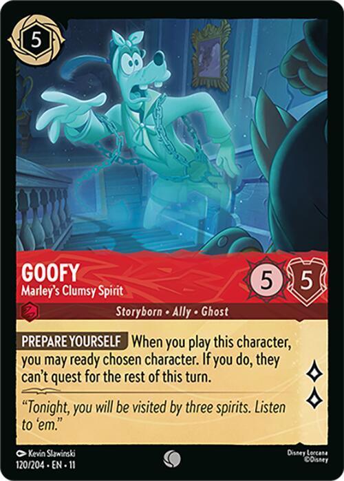 Goofy - Marley's Clumsy Spirit (120/204) [Winterspell] - for just $0.10! 