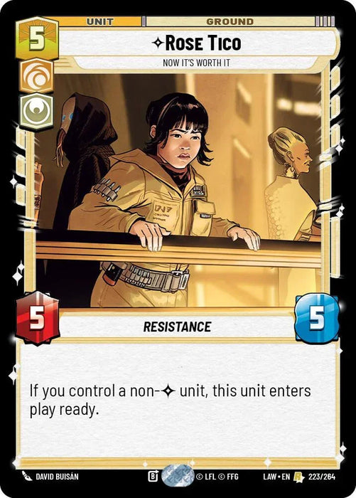 Rose Tico - Now It's Worth It (223/264) (223/264) [A Lawless Time] - for just $1! 