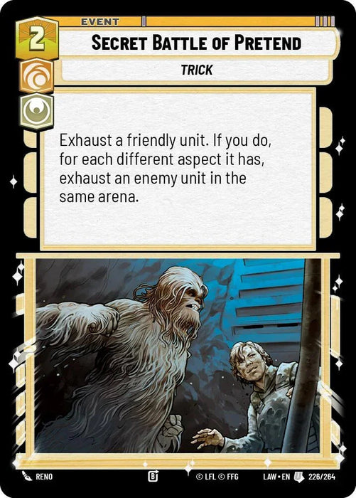 Secret Battle of Pretend (226/264) (226/264) [A Lawless Time] - for just $0.10! 