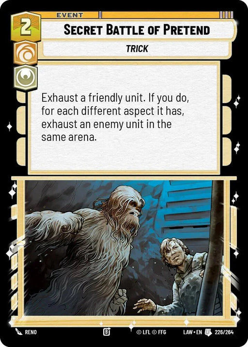 Secret Battle of Pretend (226/264) (226/264) [A Lawless Time] - for just $0.10! 