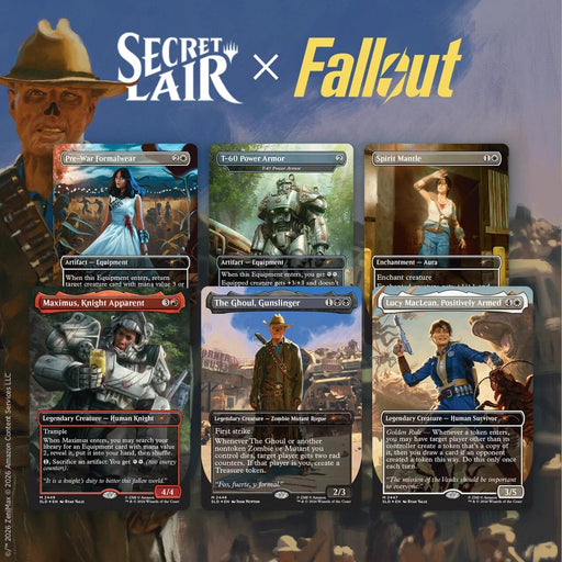 Secret Lair Drop: Secret Lair x Fallout: Beyond Vault 33 - Non-Foil Edition [SLD] - for just $59.99! 