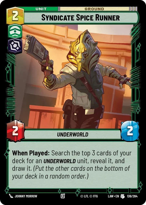Syndicate Spice Runner (136/264) (136/264) [A Lawless Time] - for just $0.10! 