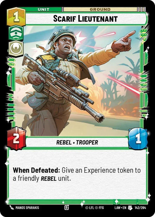 Scarif Lieutenant (142/264) (142/264) [A Lawless Time] - for just $0.10! 