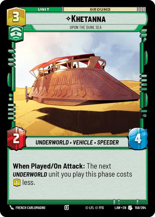 Khetanna - Upon the Dune Sea (158/264) (158/264) [A Lawless Time] - for just $0.10! 