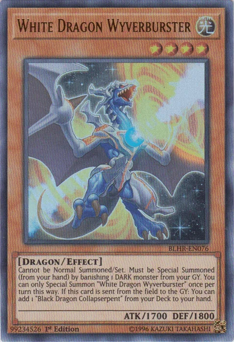 White Dragon Wyverburster [BLHR-EN076] Ultra Rare - for just $0.25! 