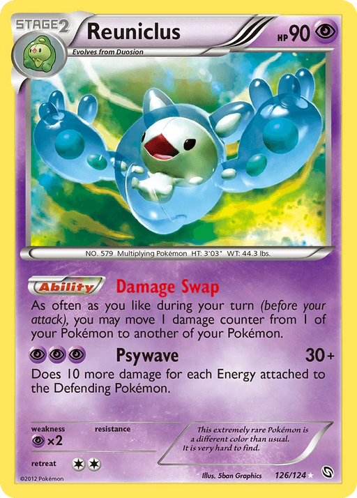 Reuniclus (126/124) [Black & White: Dragons Exalted] - for just $66! 