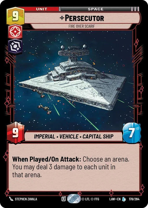 Persecutor - Fire Over Scarif (178/264) (178/264) [A Lawless Time] - for just $2.10! 