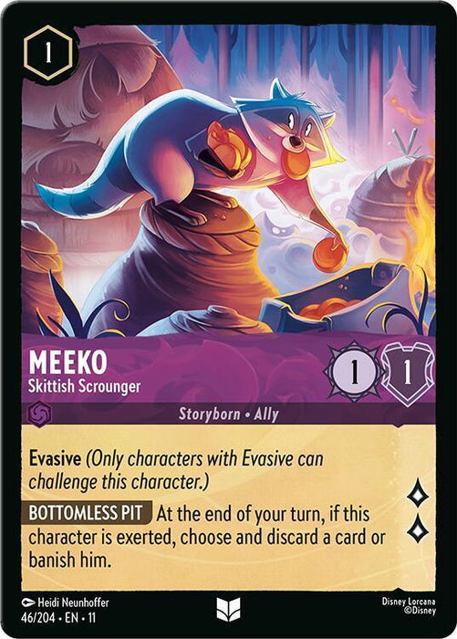 Meeko - Skittish Scrounger (46/204) [Winterspell] - for just $0.10! 