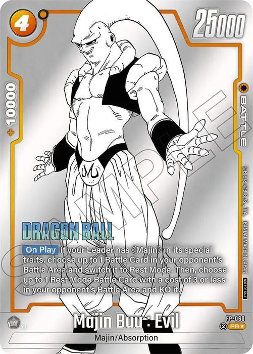 Majin Buu : Evil (FP-060) (Tournament Pack MANGA ver. SPECIAL) [Fusion World Tournament Cards] - for just $32.60! 