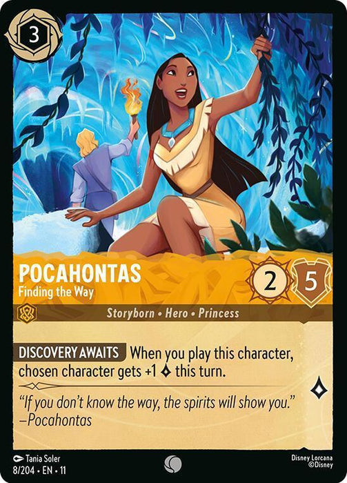 Pocahontas - Finding the Way (8/204) [Winterspell] - for just $0.10! 
