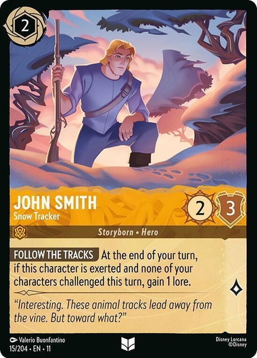 John Smith - Snow Tracker (15/204) [Winterspell] - for just $0.10! 