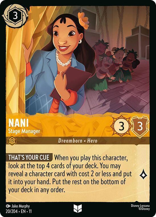 Nani - Stage Manager (20/204) [Winterspell] - for just $0.10! 