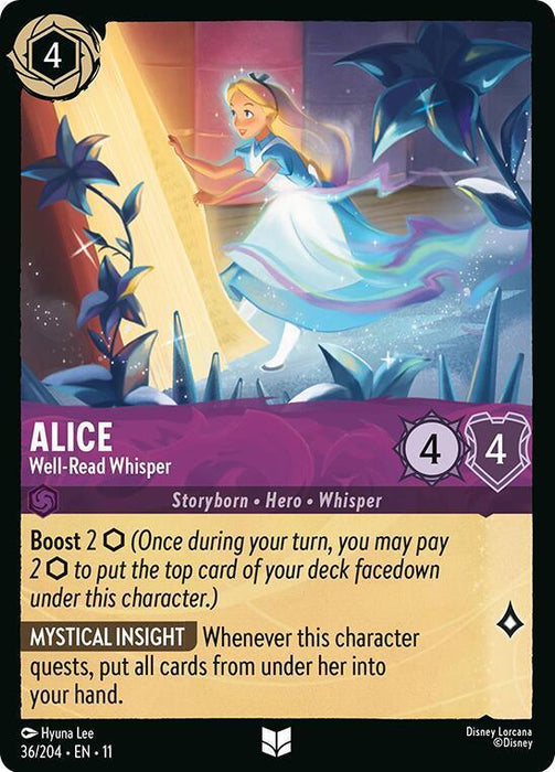 Alice - Well-Read Whisper (36/204) [Winterspell] - for just $0.10! 
