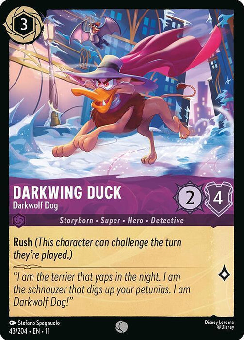 Darkwing Duck - Darkwolf Dog (43/204) [Winterspell] - for just $0.10! 