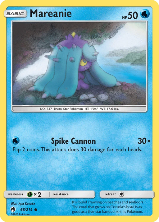 Mareanie (68/214) [Sun & Moon: Lost Thunder] - for just $0.10! 