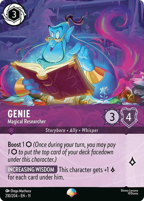 Genie - Magical Researcher (Epic) (210/204) [Winterspell] - for just $3.55! 