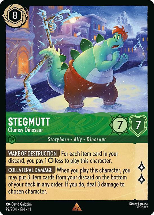 Stegmutt - Clumsy Dinosaur (79/204) [Winterspell] - for just $0.10! 