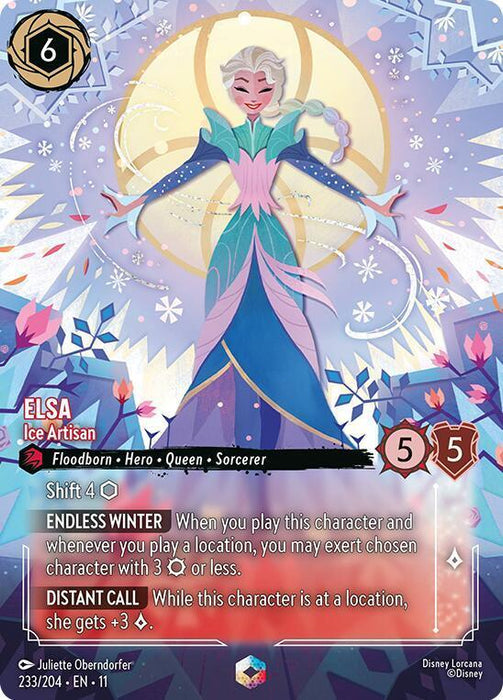 Elsa - Ice Artisan (Enchanted) (233/204) [Winterspell] - for just $152.05! 
