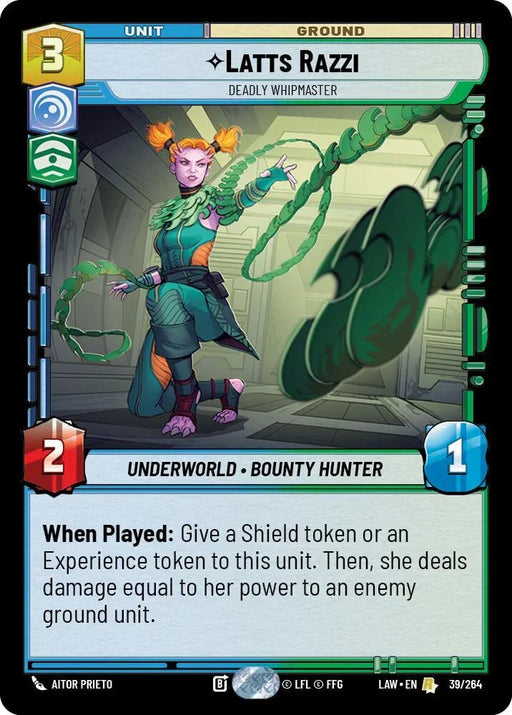 Latts Razzi - Deadly Whipmaster (39/264) (39/264) [A Lawless Time] - for just $2.70! 