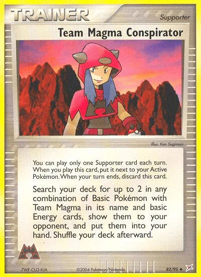 Team Magma Conspirator (82/95) [EX: Team Magma vs Team Aqua] - for just $0.55! 
