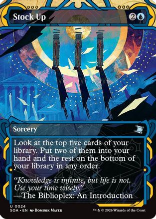 Stock Up (SOA-024) - Secrets of Strixhaven: Mystical Archive Foil - for just $0.76! 