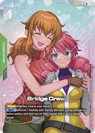 Bridge Crew (R+) (GD03-105) - Steel Requiem Holofoil - for just $4.34! 