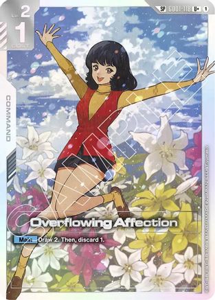 Overflowing Affection (SP) (U+) (GD01-118) - Steel Requiem Holofoil - for just $41.26! 