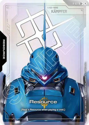 Resource (R-022) (C+) (R-022) - Steel Requiem Holofoil - for just $1.71! 