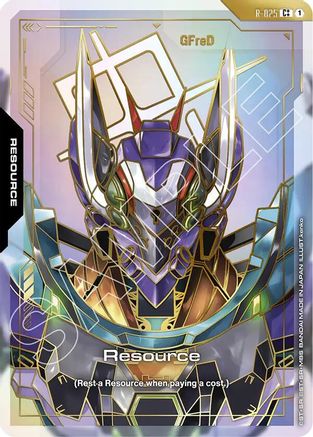 Resource (R-025) (C++) (R-025) - Steel Requiem Holofoil - for just $8.41! 